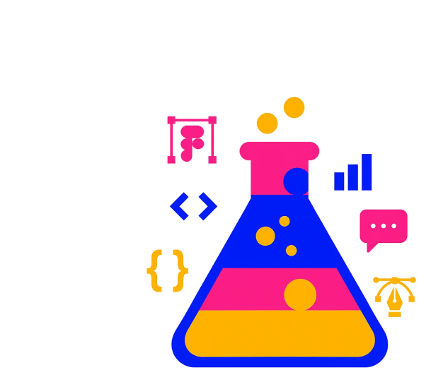 Illustration of digital creativity